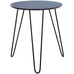 Everfurn Juniper Coffee Table - Grey and Black Frame