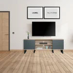 Everfurn Laurel TV Stand 1600w, Two Cupboards - Image 4