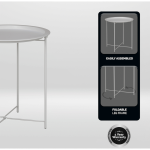Everfurn Nala Side Table - White - Image 4