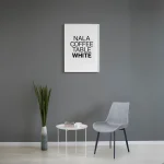 Everfurn Nala Side Table White, Painted MDF, Steel Frame, 2 Pack - Image 4