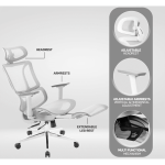 Everfurn Nebula High Back Office Chair - Ergonomic - Image 4