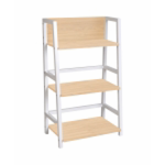 Everfurn Orchid Bookshelf with Powder-Coated Steel Frame - Image 3