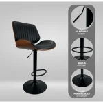 Everfurn Petunia Swivel Barstool (2 Pack) - Image 15
