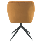Everfurn Plush Swivel Casual Chair Burnt Orange - Single - Image 4