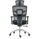 Everfurn Premium Graphite Ergo High Back Chair - Black - Image 4