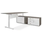 Everfurn Premium Miami Height Adjustable Desk
