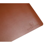Everfurn Prime Faux Leather Desk Mat - Brown - Image 3