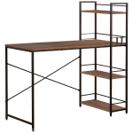 Everfurn Regal Desk - Dark Oak