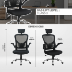 Everfurn Stagio Ergo High Back Office Chair - Image 3