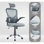 Everfurn Stagio Ergo Office Chair - High Back - Grey - Image 2