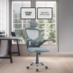 Everfurn Stagio Ergo Office Chair - High Back - Grey - Image 5