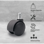 Everfurn Stealth Caster Wheel - 5 Pack - Image 4