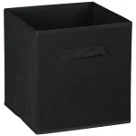 Everfurn Storeman Black, Collapsible Fabric Organiser Storage Basket - 10 Pack - Image 6