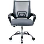 Everfurn Swift Mid Back Chair - Grey - Image 3