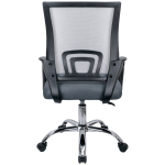 Everfurn Swift Mid Back Chair - Grey - Image 4