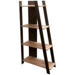 Everfurn Swiss Large Bookshelf - Two-Tone