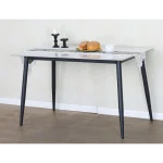 Everfurn Theo Dining Table - White, Box 1 of 2 - Image 10