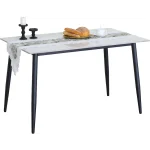 Everfurn Theo Dining Table - White, Box 1 of 2 - Image 9