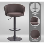 Everfurn Titan Barstool - Brown - Image 6