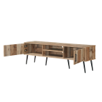 Everfurn Vernice TV Stand - 1800w with Two Cupboards - Image 3