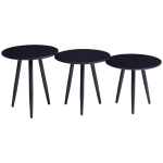Everfurn Wooden Finish 3 - Piece Monaco Coffee Table