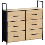Everfurn Zira Wardrobe Small - Oak - Image 7