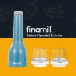 Finamill Battery Operated Grinder - Ocean Blue - Image 2