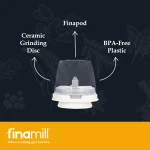 Finamill Battery-Operated Grinder - Stone - Image 6