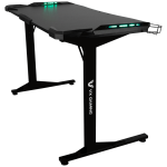 Fortress Gaming Desk with RGB Lights, Cup Holder - Image 13