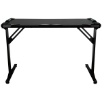 Fortress Gaming Desk with RGB Lights, Cup Holder - Image 14