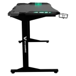 Fortress Gaming Desk with RGB Lights, Cup Holder - Image 5