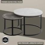 Indus Nesting Coffee Table Greyish - Image 5