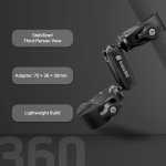 Insta360 Motorcycle Selfie Stick Support Clamp - Image 3