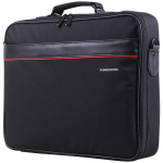 Kingsons 15.6" Black Shoulder Bag - Office Series