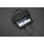 Kingsons Echo Ladies 15.6" Laptop Tote Bag Black - Image 7