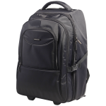 Kingsons Prime 15.6" Laptop Trolley Backpack - Black - Image 2