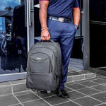 Kingsons Prime 15.6" Laptop Trolley Backpack - Black - Image 3