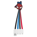 Marvel 3-in-1 Charging Cable - Spider-Man