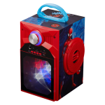 Marvel Spider-Man Galaxy LED Stars Karaoke Machine with Microphone - Image 3