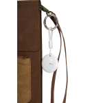 MiTag Apple-Compatible Tag with Leather Keychain Accessory - 1 Pack - Image 6