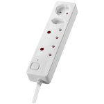 Nexon 4-Way Medium Surge-Protected Multiplug 0.5m - White - Image 4