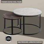Nile Nesting Coffee Table Greyish - Image 5