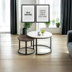 Nile Nesting Coffee Table Greyish - Image 7