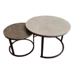 Nile Nesting Coffee Table Greyish - Image 8