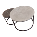 Nile Nesting Coffee Table Greyish - Image 9