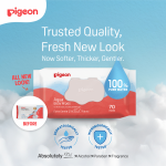 PIGEON AQUA BABY WIPES 70's FLIPTOP 3-IN-1 - Image 2