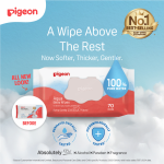 PIGEON AQUA BABY WIPES 70's FLIPTOP 3-IN-1 - Image 3