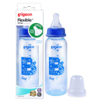 Pigeon Flexible Bottle Standard Neck - Blue 240ml - Image 3