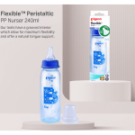 Pigeon Flexible Bottle Standard Neck - Blue 240ml - Image 7