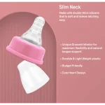 Pigeon Flexible Bottle STD Neck - Pink - 120ml - Image 12